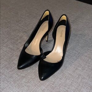 Aldo Black Stiletto Heels